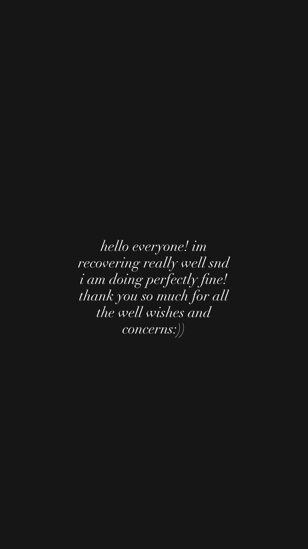 El posteo de la joven en sus redes sociales