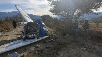 La avioneta se dirigía a