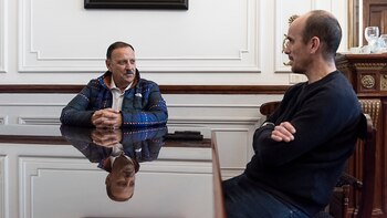 Quintela recibió a Infobae en