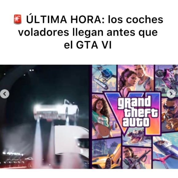 Memes sobre el lanzamiento del nuevo auto de Tesla, en el que se destaca que llegó un