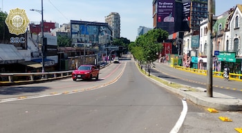 El flujo vehicular sobre Avenida Insurgentes avanza con normalidad en dirección a Avenida Chapultepec desde Monterrey (X@OVIALCDMX)