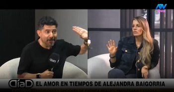 Alejandra Baigorria responde a las críticas y niega que controle a Said Palao: “No me enamoraría de un muñeco”. Captura: Día D.