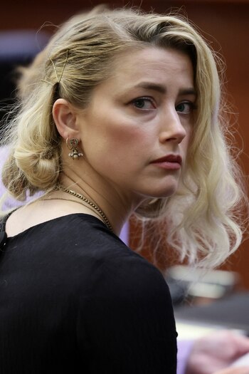 Amber Heard tras conocer el