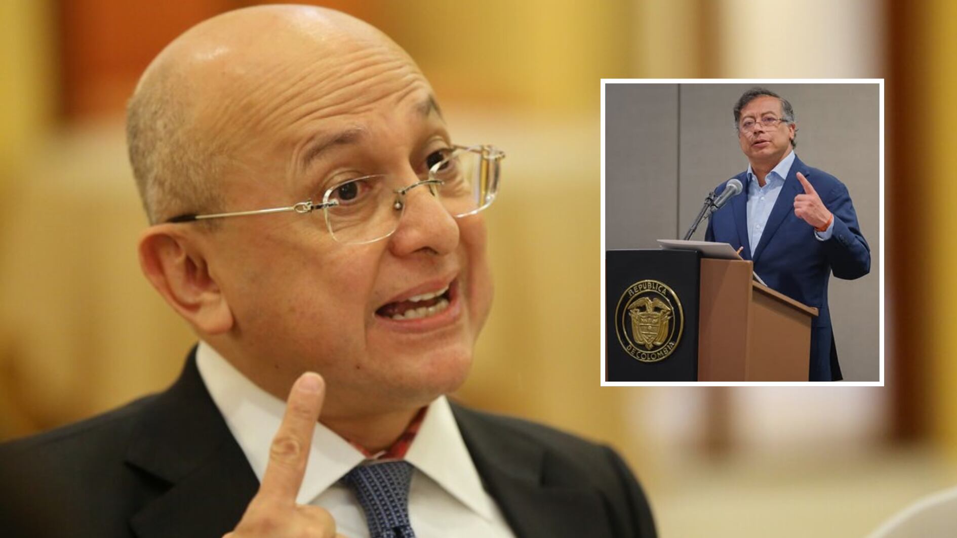 Montealegre hizo llegar el mensaje a través de una cadena vía WhatsApp que incluye a varios periodistas, en el que dijo