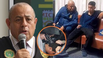 Integrante de 'Los Pulpos' confiesa que iban a secuestrar a hijo del coronel Víctor Revoredo. (Fotocomposición Infobae Perú/ Foto: Andibna/ Facebook/@AlternativaNoticiasHuamachuco)