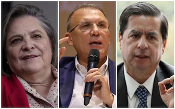 La senadora Clara López y