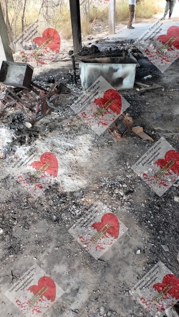 Parte de lo hallado por