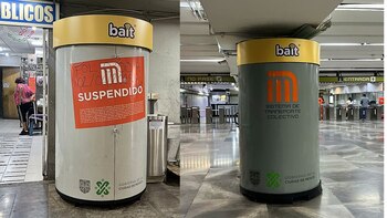 Latas irregulares de BAIT en