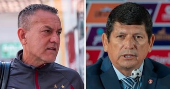 Horacio Melgarejo, DT de Cienciano arremetió contra Agustín Lozano tras eliminación de la Copa de la Liga 2026.