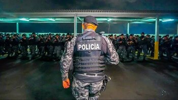 El despliegue de las fuerzas de seguridad en los cascos urbanos marcó el inicio de la Fase 1 (Preparación) en junio de 2019 (Cortesía Secretaría de Prensa).