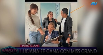 Luciana Fuster suma a su equipo al excolaborador de Jessica Newton: Lutty tendrá un papel clave en sus nuevos proyectos. Captura: Magaly TV La Firme.
