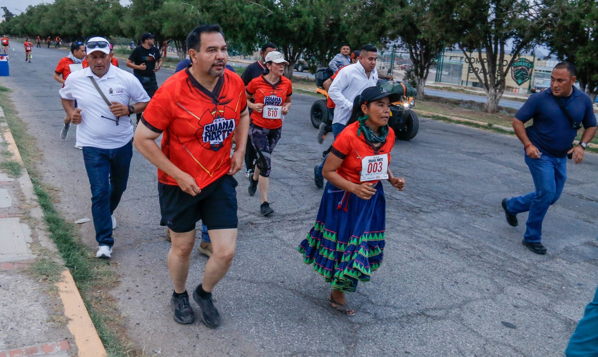 Tras la hazaña en la Muralla China, los corredores indígenas enfocan nuevos desafíos en el Medio Maratón Raíces de Aire y futuros eventos mundiales. (Foto: Cuartoscuro)