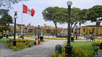 Plaza Bolívar de Pueblo Libre,