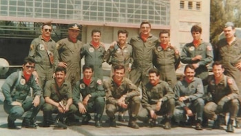 Pilotos de combate peruanos y
