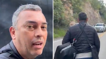 Exjugador de fútbol Julián Téllez salió afectado por los bloqueos en vías por el aumento en el avalúo catastral: “He tenido que caminar para intentar llegar al aeropuerto”