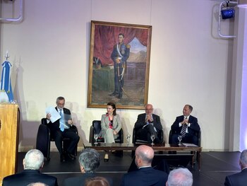 La ministra de Relaciones Exteriores,