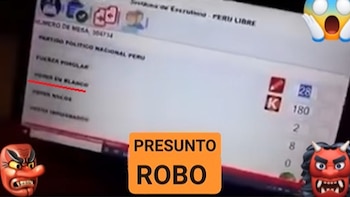 Es falso que en Andahuaylas se hayan manipulado votos en favor de Keiko Fujimori