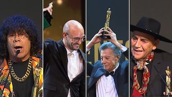 Abel Pintos, ganador del Oro en el Martín Fierro de la Música 2026: todos los ganadores, uno por uno