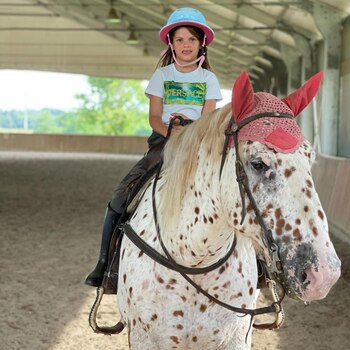 La pequeña de 6 años