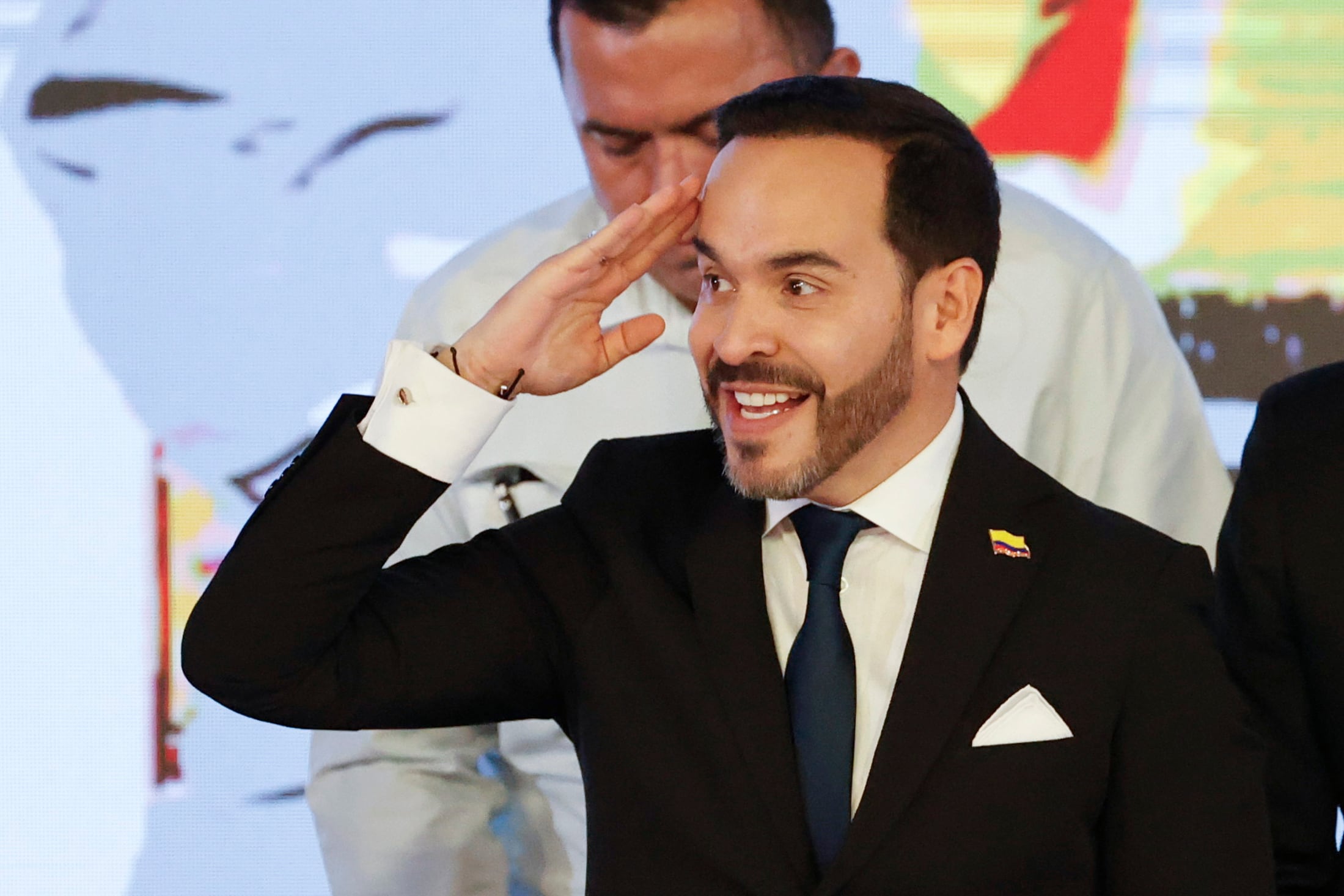 Los reportes de la campaña de De la Espriella muestran que la mayor parte de la financiación provino de dos créditos de GNB Sudameris por 17.669 millones de pesos - crédito EFE/ Mauricio Dueñas Castañeda
