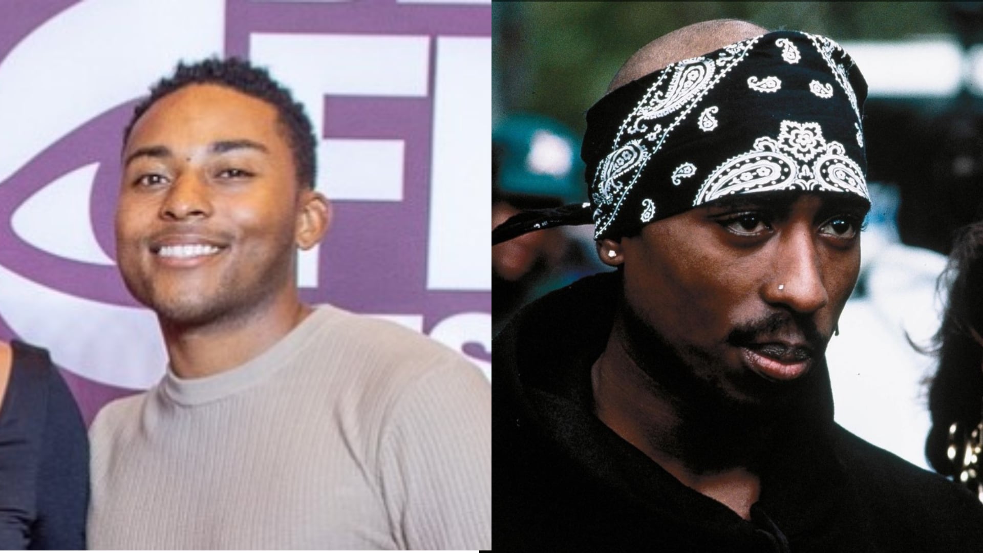 Camron Jones asumirá el papel de Tupac Shakur, amigo cercano, colaborador musical y compañero de sello de Snoop Dogg en Death Row Records (Composición Fotográfica)