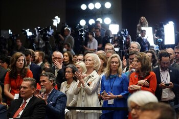 Trump se presentó ante el