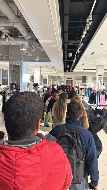 Compras en Forever 21 por su cierre causan revuelo - crédito Natalia Perilla Infobae