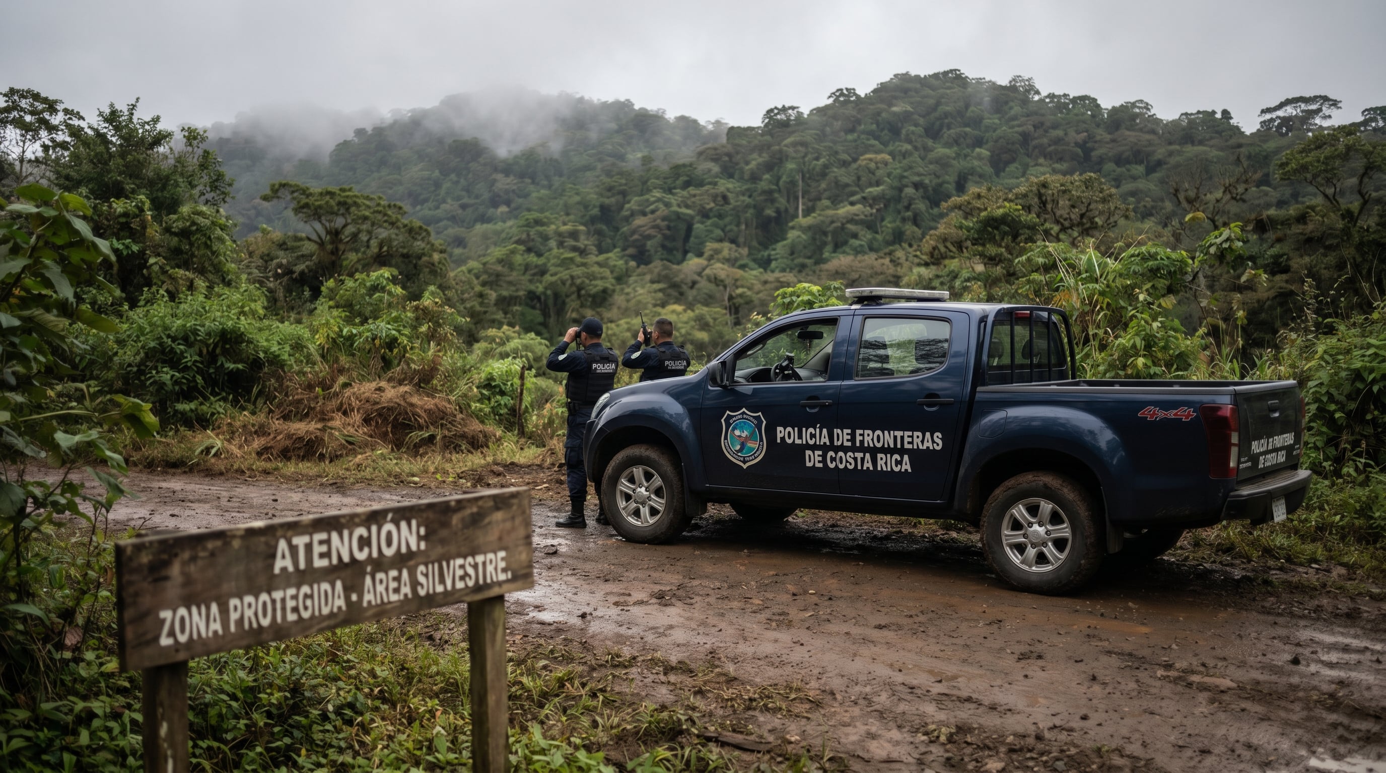 La incorporación del nuevo vehículo fortalece la capacidad logística de la Policía de Fronteras de Costa Rica (Imagen Ilustrativa Infobae)