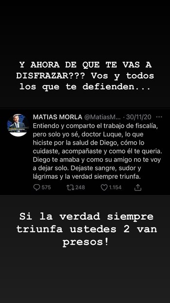 Sigue la guerra entre Dalma