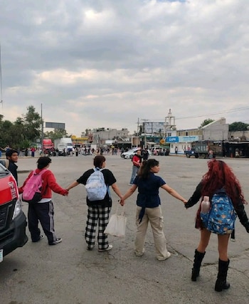 manifestación FES Cuautitlán Campo 4 Izcalli Seguridad