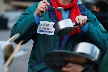 Una protesta en Francia contra