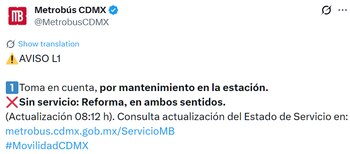 Avance en tiempo real de