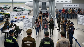 Rescatan a siete colombianas víctimas de explotación sexual en una operación internacional que dejó 14 capturas