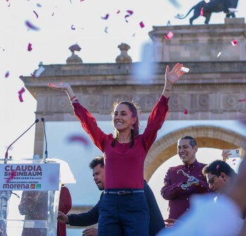 LEÓN, GUANAJUATO, 05MARZO2024.- Claudia Sheinbaum,