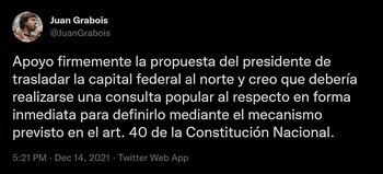 Juan Grabois apoya la propuesta