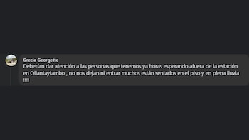 comentarios de los usuarios del