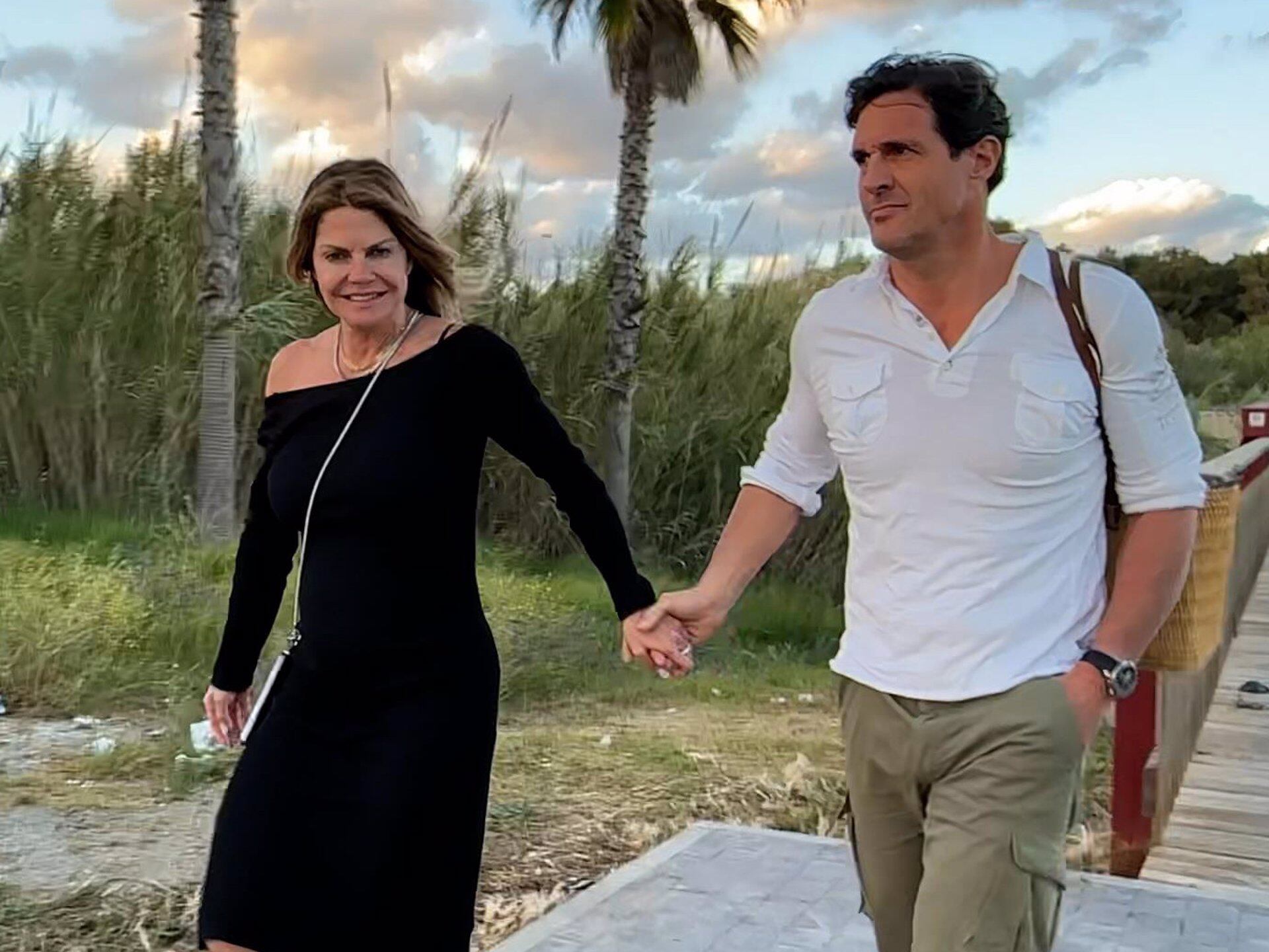 Makoke y su novio Gonzalo, romántico paseo para celebrar el cumpleaños del empresario (Europa Press)