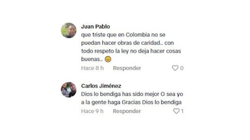 Otras personas agradecieron la labor