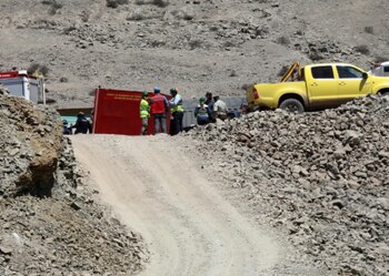 Expertos en rescate subterráneo llegaron