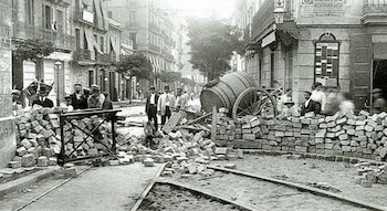 La brutal represión estatal y