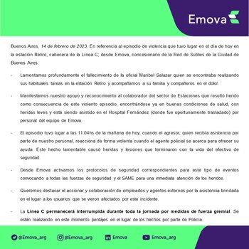 La palabra de Emova