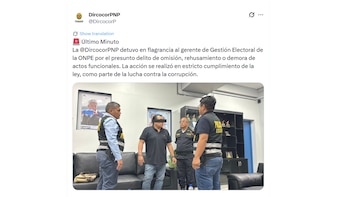 ONPE: detienen al gerente de Gestión Electoral en “flagrancia” por presunta omisión en retrasos en las Elecciones 2026