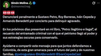 Simón Molina enfatizó en la