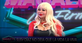 Susy Díaz rompe su silencio sobre su vida sentimental y revela la insólita razón por la que terminó con su ‘guardado’. Captura: Magaly TV La Firme.
