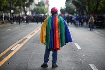 La discriminación contra personas LGBTIQ+ en El Salvador, medida por un estudio de ORMUSA, muestra un foco que pocos esperaban. (Diciembre 12, 2021. REUTERS/Jose Cabezas).