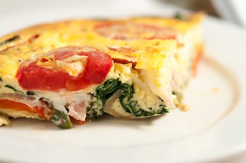 Frittata de verduras (Flickr)