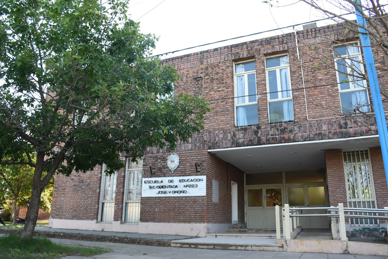 La escuela donde ocurrió el hecho. Foto: Leo Galletto
