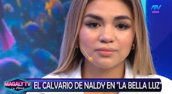 "Con mentiras": Naldy Saldaña explica cómo obtuvo los videos que hoy respaldan su denuncia contra director de La Bella Luz. Captura: Magaly TV La Firme.