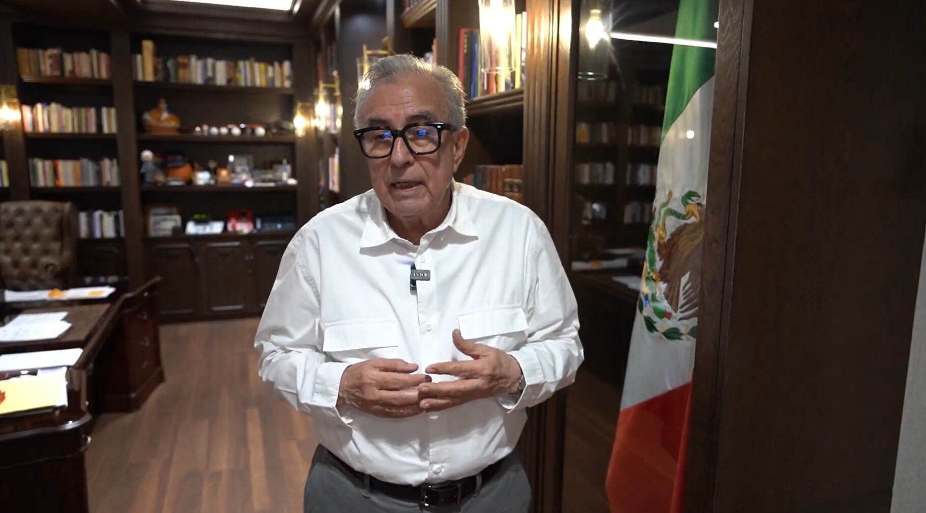 El gobernador Rubén Rocha Moya instruyó investigar con prontitud el ataque armado ocurrido este 28 de enero en Culiacán. (Crédito: X | @rochamoya_)