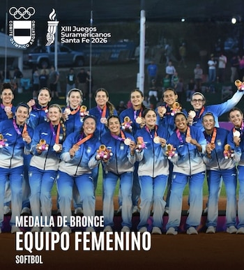 El equipo de Softbol femenino sumó una medalla de bronce (@coargentina)
